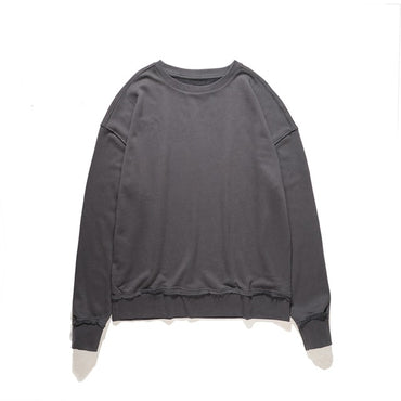 Streetwear Solid Color OVERSIZE Loose