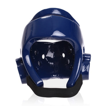 Taekwondo Helmet Red Blue Half-covered