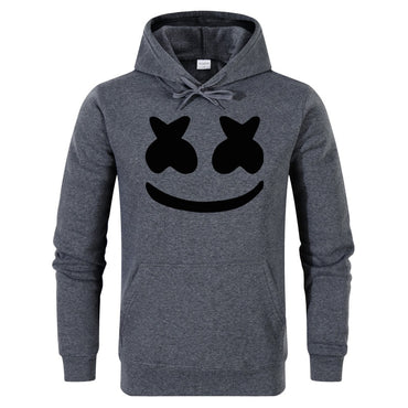 Marshmello Smiley Face Hoodies Men Hip Hop