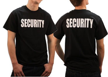 fashion SECURITY Print ben t-shirt cool