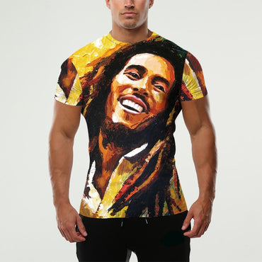 Bob Marley Shirt 3d T Shirt Men Clothes