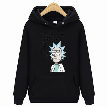 New Rick Morty Printed Hooded Hoodies