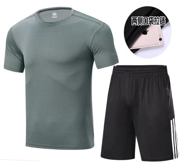 Men's Sport Running Suits Quick Dry