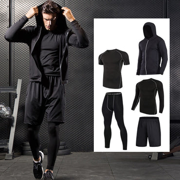 Quick Dry Sport Suits Men Compression