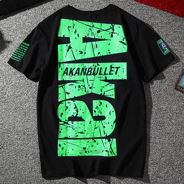 New T-shirt Men Brand Clothing Print T shirt
