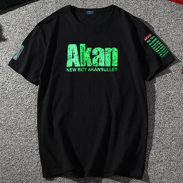 New T-shirt Men Brand Clothing Print T shirt