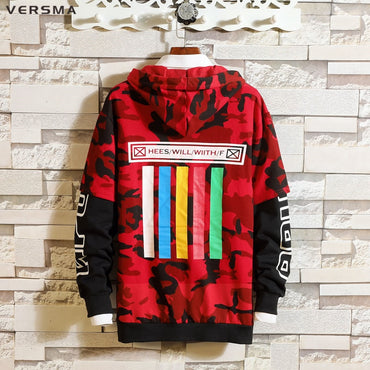 Hip Hop Streetwear Camouflage Print Urban