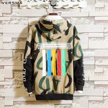 Hip Hop Streetwear Camouflage Print Urban