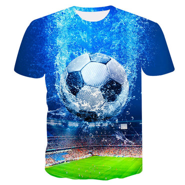 summer men's football printing 3D