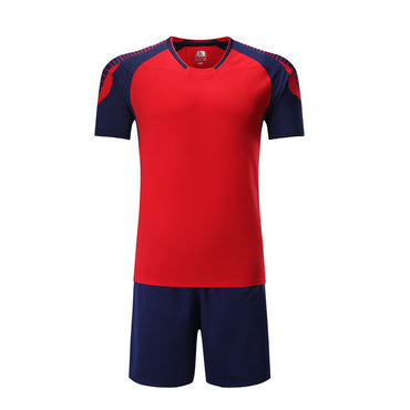 Men sport Running sets soccer kits Training