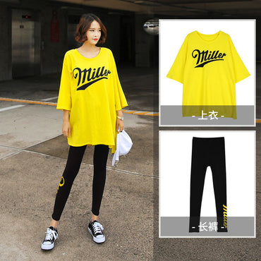 Big Size Fitness Shirts+Shorts Workout Clothing