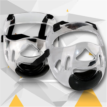 Karate helmet plastic mask Removable