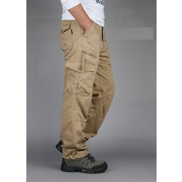 Tactical Pants Men Military Army Black Cotton