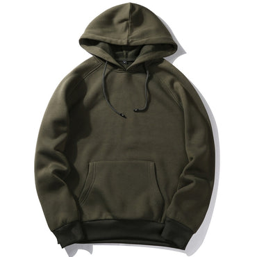 Fashion Color Hoodies Men's Thick
