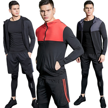 Sport Suit Men Men's Gym Training