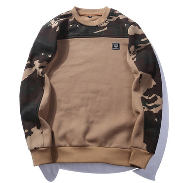 Ribbon Camouflage Hoodies