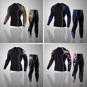man compression tights Leggings men's sports