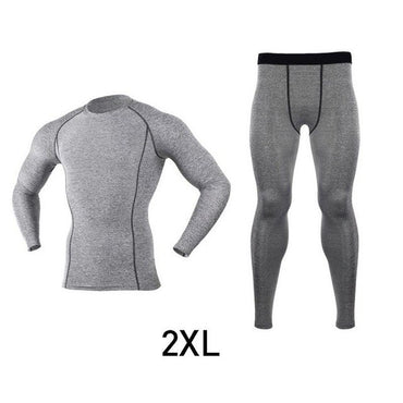 Men Training Sports Set Tight Pants