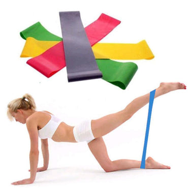 Resistance Rubber Bands Indoor Outdoor Fitness