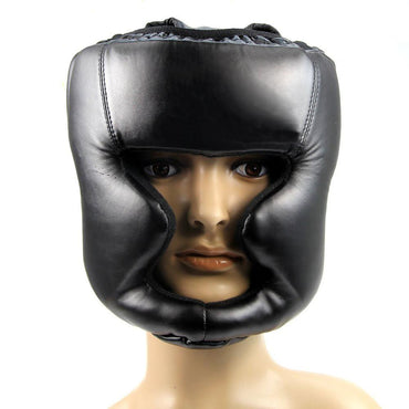 Black Headgear Head Guard Training Helmet
