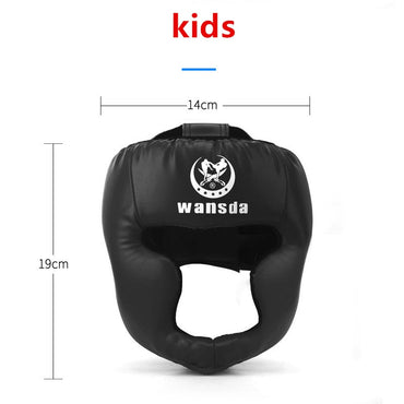 Kids Adult Men Women Boxing Helmet Headgear
