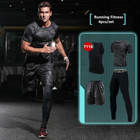 New Compression Men's Sport Suits