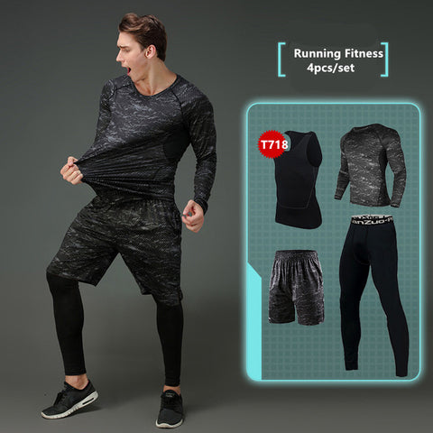 New Compression Men's Sport Suits