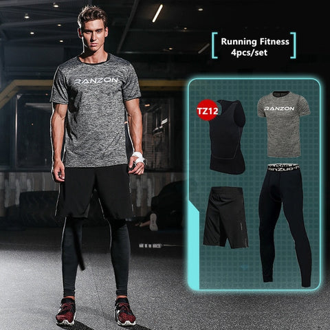 New Compression Men's Sport Suits