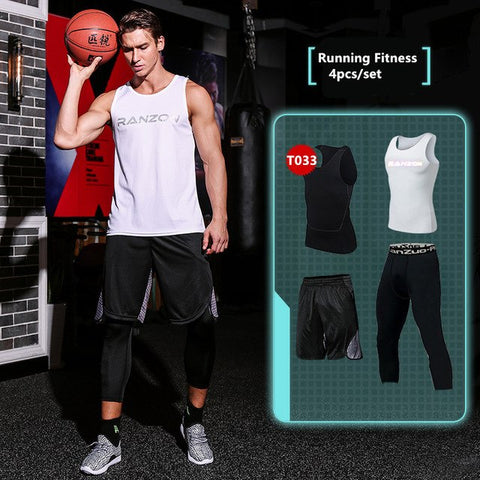 New Compression Men's Sport Suits
