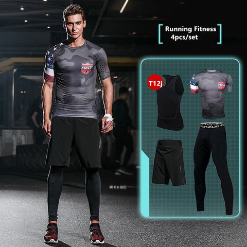 New Compression Men's Sport Suits