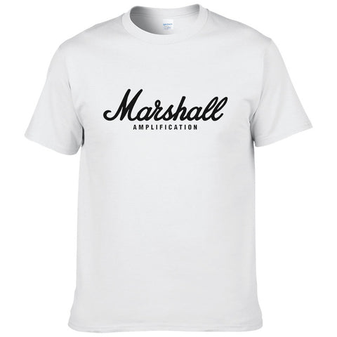 hot sale summer 100% cotton Marshall t shirt