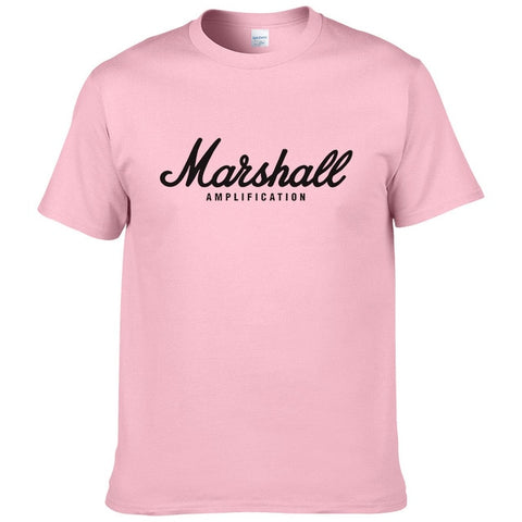 hot sale summer 100% cotton Marshall t shirt
