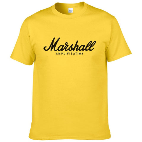 hot sale summer 100% cotton Marshall t shirt