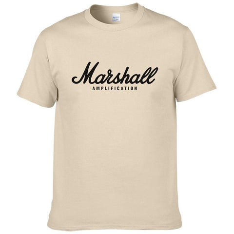 hot sale summer 100% cotton Marshall t shirt