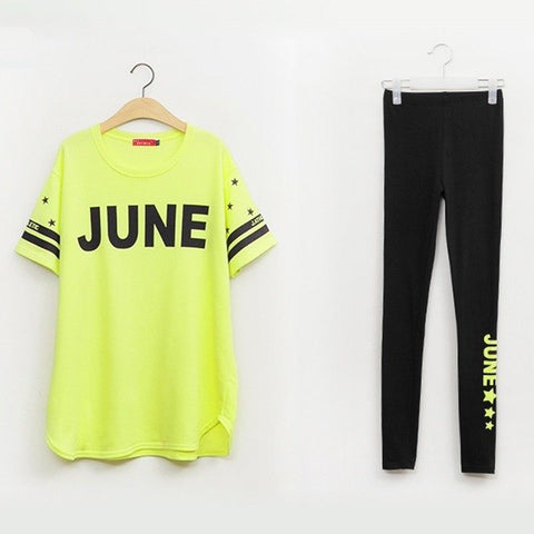 Big Size Fitness Shirts+Shorts Workout