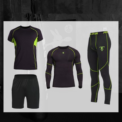 Men Sports Suit Running Set Jogging Clothing