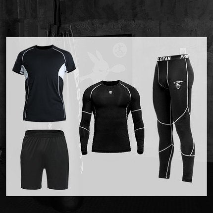 Men Sports Suit Running Set Jogging Clothing