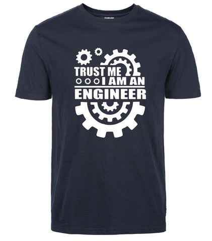 Cotton Men T-shirts trust me, I AM AN ENGINEER