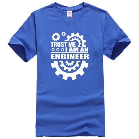 Cotton Men T-shirts trust me, I AM AN ENGINEER