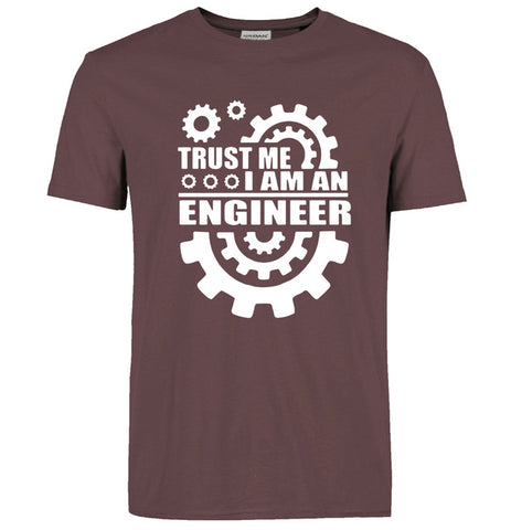 Cotton Men T-shirts trust me, I AM AN ENGINEER