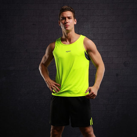 Men Vest Running Suit soccer Training