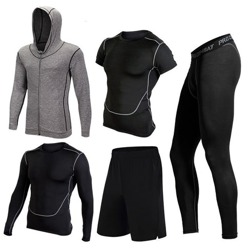 Warm Sports Running Sets Men