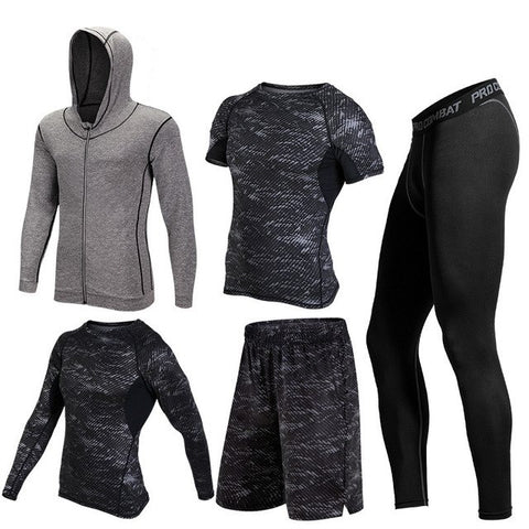 Warm Sports Running Sets Men