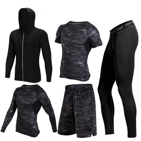 Warm Sports Running Sets Men