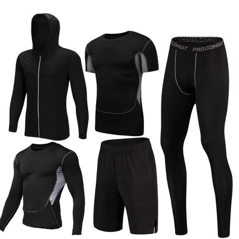 Warm Sports Running Sets Men