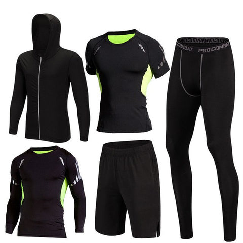 Warm Sports Running Sets Men