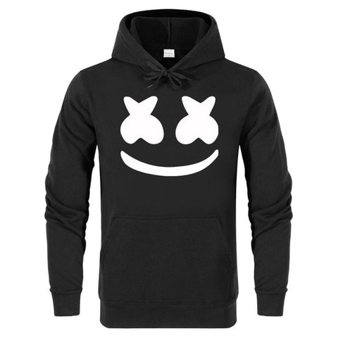 Marshmello Smiley Face Hoodies Men Hip Hop