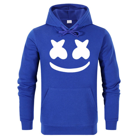 Marshmello Smiley Face Hoodies Men Hip Hop