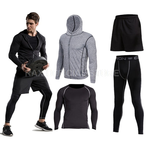 Vansydical Mens Sport Suit Running Suits