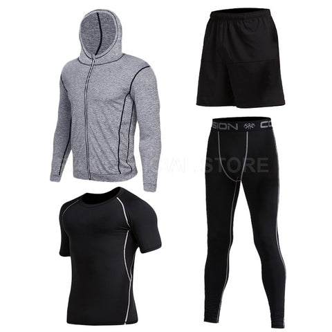 Vansydical Mens Sport Suit Running Suits